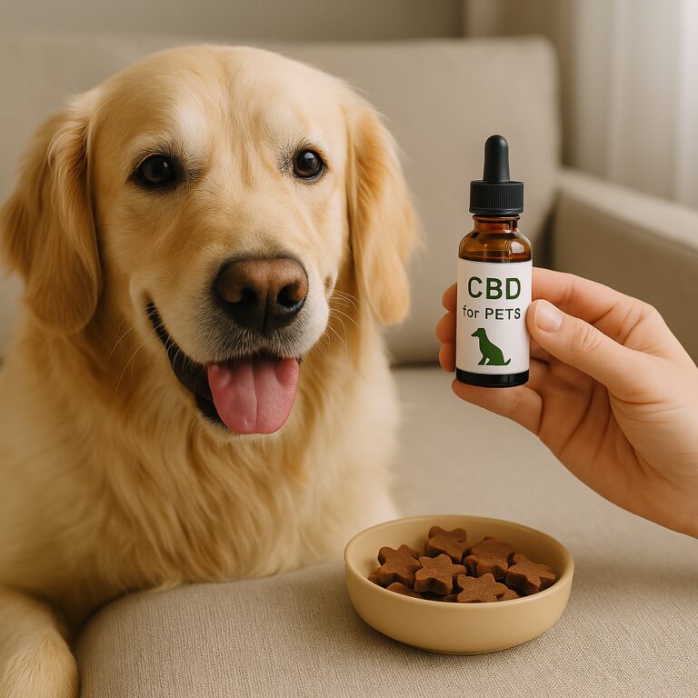 🐾 CBD for Pets: Benefits, Risks, and Vet-Approved Products (2025 Guide)